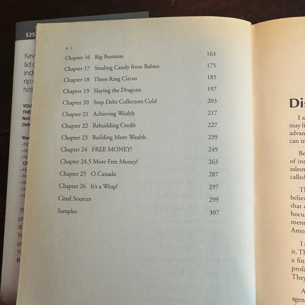 Debt Cures They Don't‎ Want You to Know About Kevin Trudeau Book